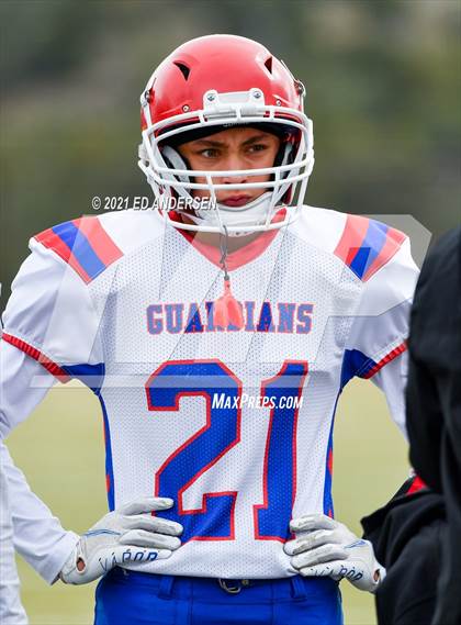 Thumbnail 1 in GV Christian @ Virginia City (NIAA 1A playoffs) photogallery.