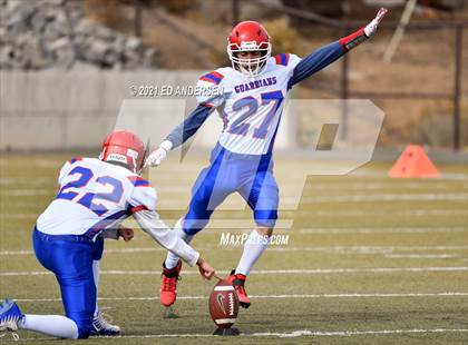 Thumbnail 1 in GV Christian @ Virginia City (NIAA 1A playoffs) photogallery.