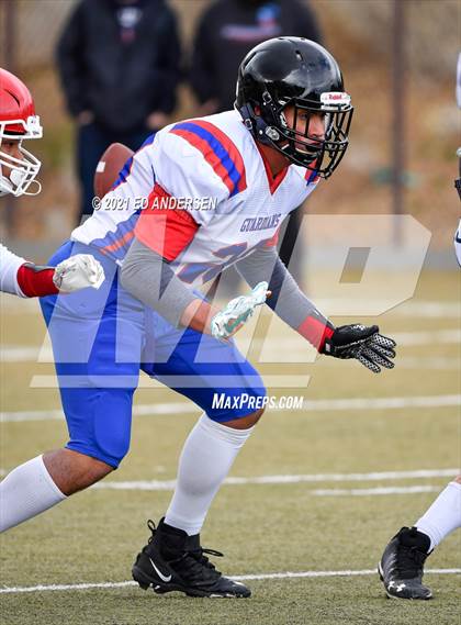 Thumbnail 3 in GV Christian @ Virginia City (NIAA 1A playoffs) photogallery.