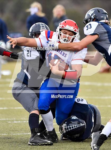 Thumbnail 3 in GV Christian @ Virginia City (NIAA 1A playoffs) photogallery.