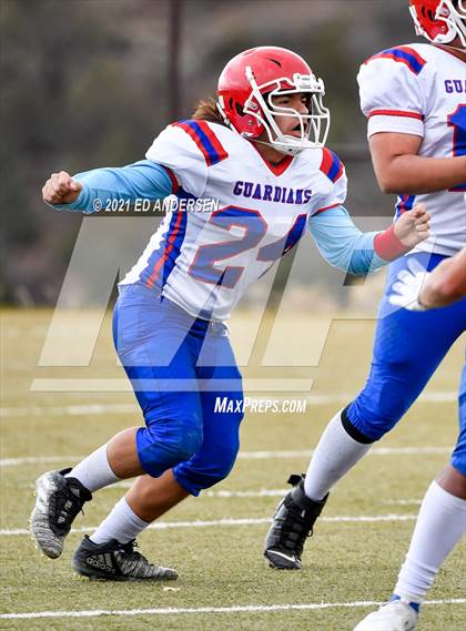 Thumbnail 2 in GV Christian @ Virginia City (NIAA 1A playoffs) photogallery.