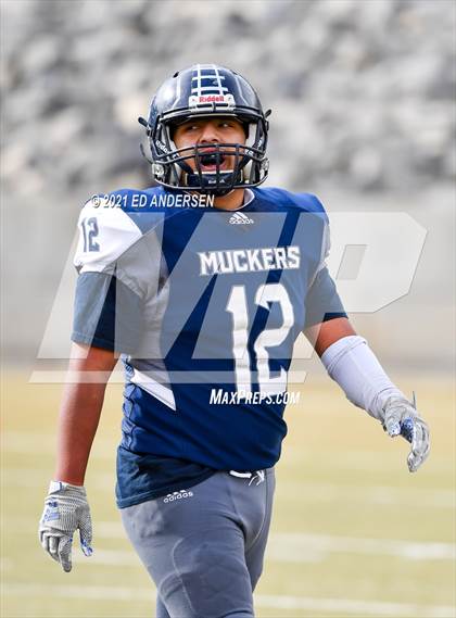 Thumbnail 1 in GV Christian @ Virginia City (NIAA 1A playoffs) photogallery.