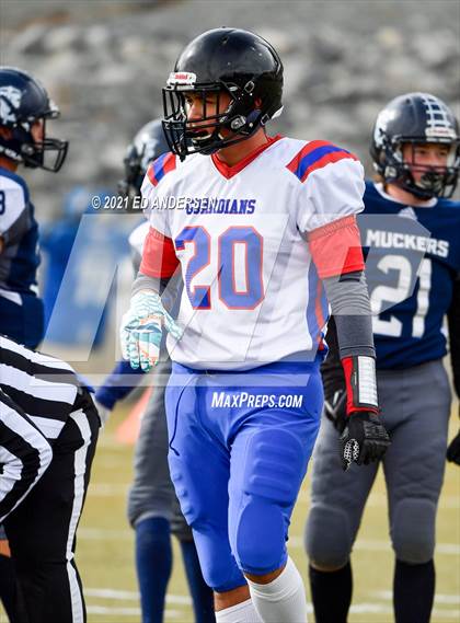 Thumbnail 1 in GV Christian @ Virginia City (NIAA 1A playoffs) photogallery.