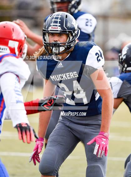 Thumbnail 2 in GV Christian @ Virginia City (NIAA 1A playoffs) photogallery.