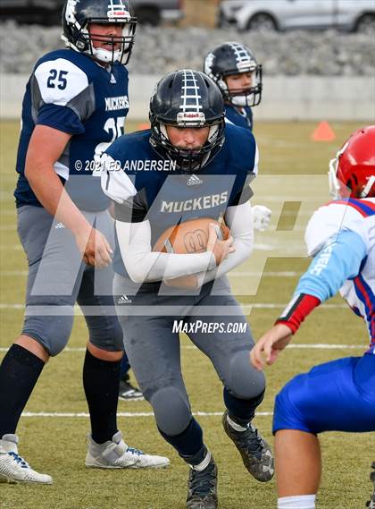 Thumbnail 1 in GV Christian @ Virginia City (NIAA 1A playoffs) photogallery.