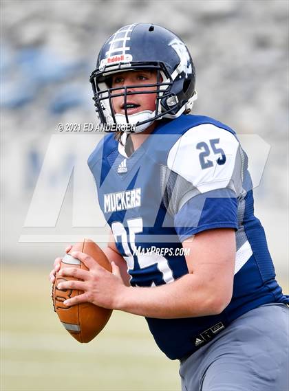 Thumbnail 2 in GV Christian @ Virginia City (NIAA 1A playoffs) photogallery.