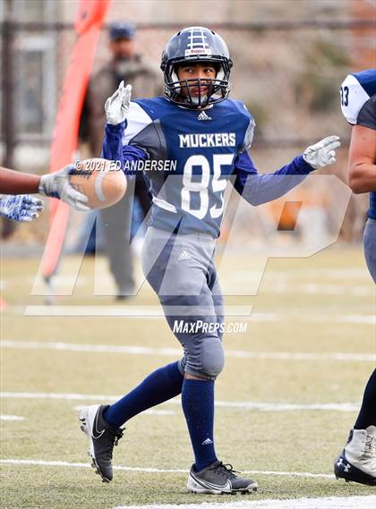 Thumbnail 2 in GV Christian @ Virginia City (NIAA 1A playoffs) photogallery.