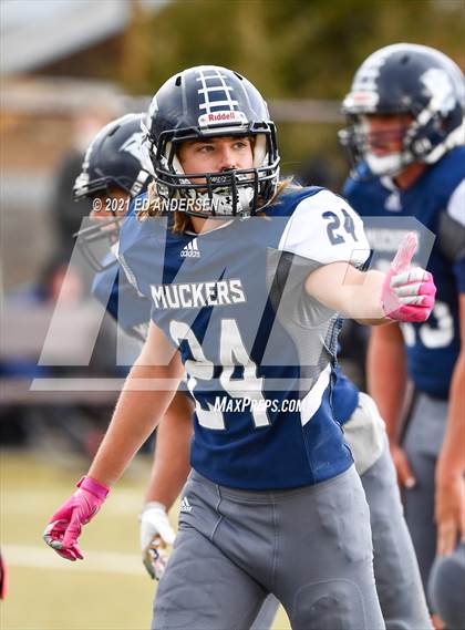 Thumbnail 1 in GV Christian @ Virginia City (NIAA 1A playoffs) photogallery.