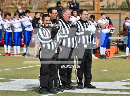 Thumbnail 1 in GV Christian @ Virginia City (NIAA 1A playoffs) photogallery.