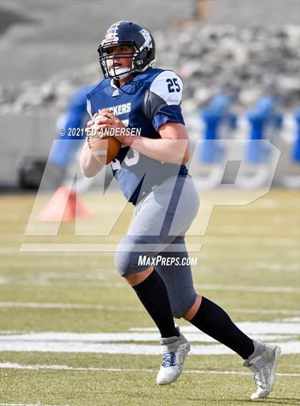 Thumbnail 3 in GV Christian @ Virginia City (NIAA 1A playoffs) photogallery.
