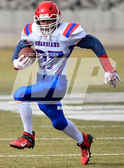 Thumbnail 3 in GV Christian @ Virginia City (NIAA 1A playoffs) photogallery.