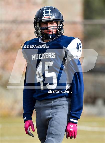 Thumbnail 1 in GV Christian @ Virginia City (NIAA 1A playoffs) photogallery.