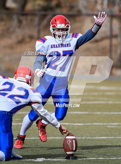 Thumbnail 2 in GV Christian @ Virginia City (NIAA 1A playoffs) photogallery.