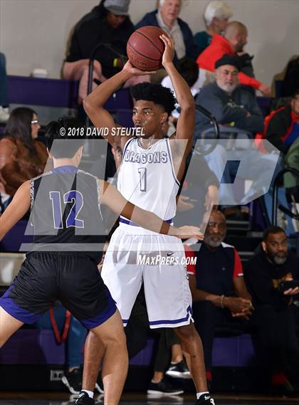 Thumbnail 2 in Bradshaw Christian vs. Sacramento (St. Hope Elite Classic) photogallery.