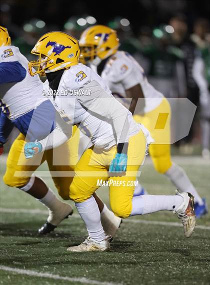 Thumbnail 3 in Grant @ El Cerrito (CIF Division III-AA NorCal Championship) photogallery.