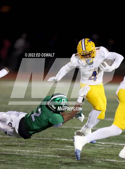 Thumbnail 3 in Grant @ El Cerrito (CIF Division III-AA NorCal Championship) photogallery.