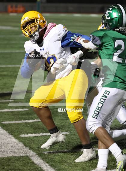 Thumbnail 1 in Grant @ El Cerrito (CIF Division III-AA NorCal Championship) photogallery.