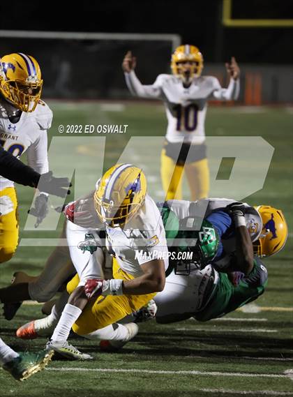 Thumbnail 2 in Grant @ El Cerrito (CIF Division III-AA NorCal Championship) photogallery.