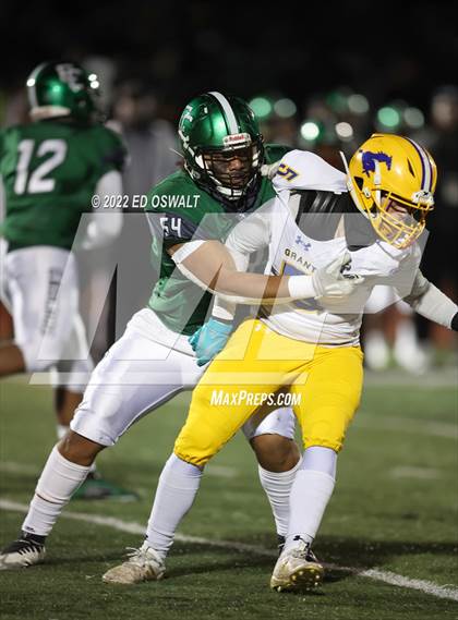 Thumbnail 1 in Grant @ El Cerrito (CIF Division III-AA NorCal Championship) photogallery.