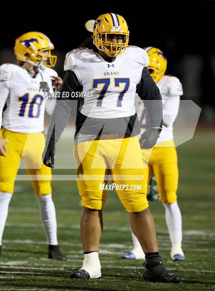 Thumbnail 1 in Grant @ El Cerrito (CIF Division III-AA NorCal Championship) photogallery.