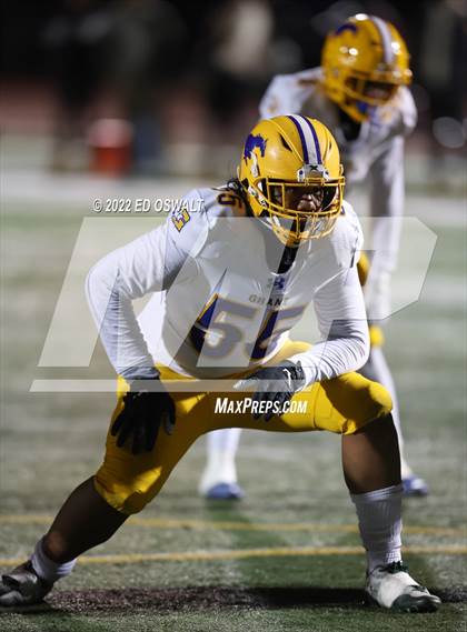 Thumbnail 1 in Grant @ El Cerrito (CIF Division III-AA NorCal Championship) photogallery.