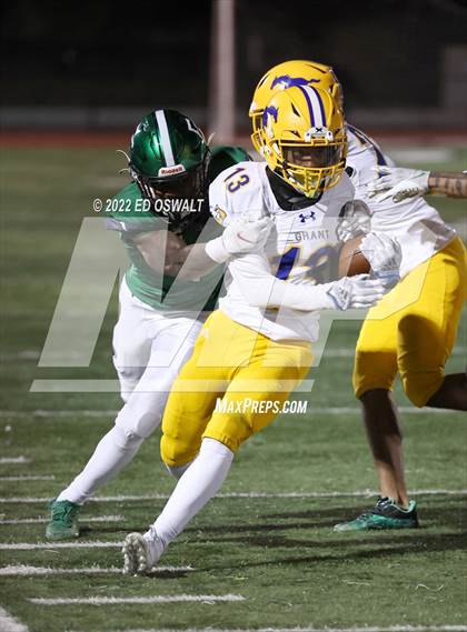 Thumbnail 1 in Grant @ El Cerrito (CIF Division III-AA NorCal Championship) photogallery.