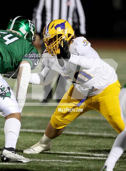 Thumbnail 3 in Grant @ El Cerrito (CIF Division III-AA NorCal Championship) photogallery.