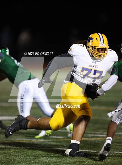 Thumbnail 3 in Grant @ El Cerrito (CIF Division III-AA NorCal Championship) photogallery.