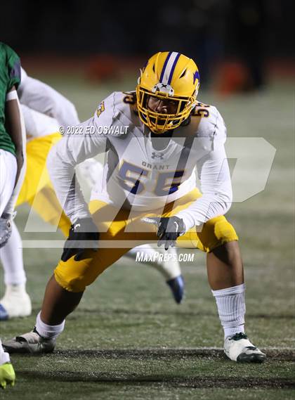 Thumbnail 1 in Grant @ El Cerrito (CIF Division III-AA NorCal Championship) photogallery.
