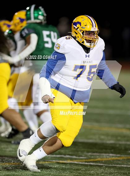 Thumbnail 1 in Grant @ El Cerrito (CIF Division III-AA NorCal Championship) photogallery.