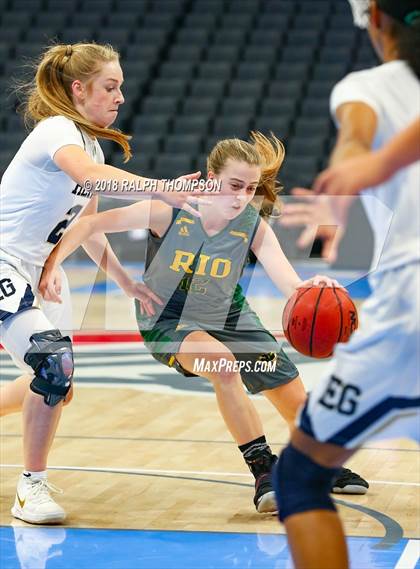 Thumbnail 3 in Rio Americano vs. Elk Grove (@ Golden 1) photogallery.