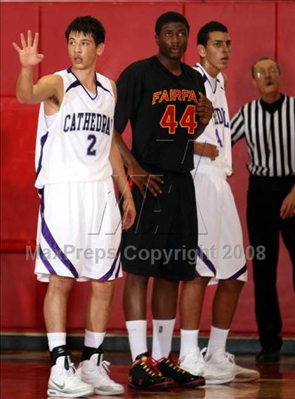 Thumbnail 2 in Fairfax vs. Cathedral (Pacific Shores Tournament) photogallery.