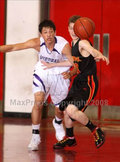 Thumbnail 3 in Fairfax vs. Cathedral (Pacific Shores Tournament) photogallery.