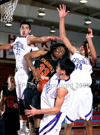 Thumbnail 1 in Fairfax vs. Cathedral (Pacific Shores Tournament) photogallery.