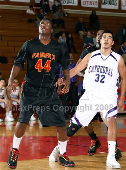 Thumbnail 2 in Fairfax vs. Cathedral (Pacific Shores Tournament) photogallery.