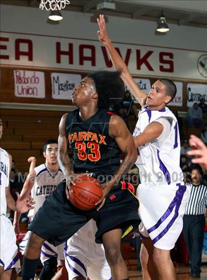 Thumbnail 3 in Fairfax vs. Cathedral (Pacific Shores Tournament) photogallery.