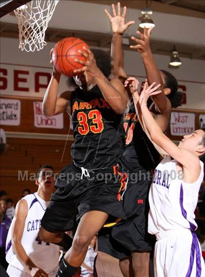 Thumbnail 2 in Fairfax vs. Cathedral (Pacific Shores Tournament) photogallery.