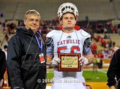 Thumbnail 2 in New Bern vs. Charlotte Catholic (NCHSAA Class 4A Final) photogallery.