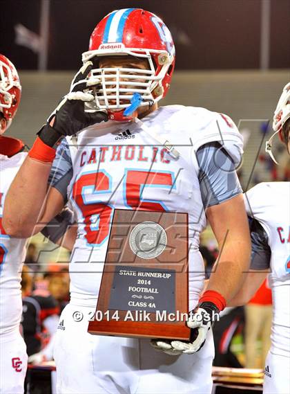 Thumbnail 3 in New Bern vs. Charlotte Catholic (NCHSAA Class 4A Final) photogallery.