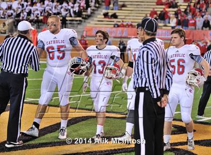 Thumbnail 2 in New Bern vs. Charlotte Catholic (NCHSAA Class 4A Final) photogallery.
