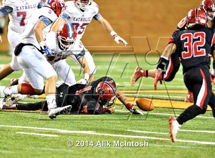 Thumbnail 2 in New Bern vs. Charlotte Catholic (NCHSAA Class 4A Final) photogallery.