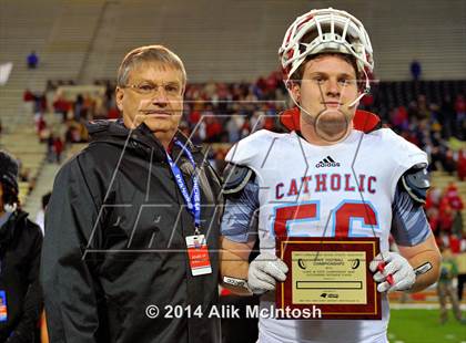 Thumbnail 3 in New Bern vs. Charlotte Catholic (NCHSAA Class 4A Final) photogallery.