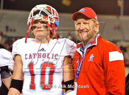 Thumbnail 2 in New Bern vs. Charlotte Catholic (NCHSAA Class 4A Final) photogallery.
