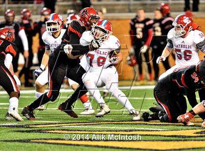 Thumbnail 3 in New Bern vs. Charlotte Catholic (NCHSAA Class 4A Final) photogallery.