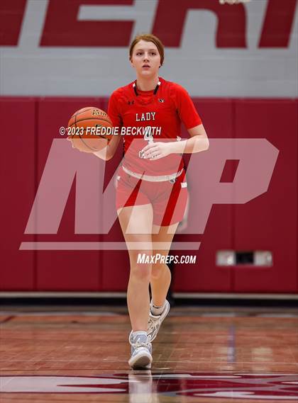 Thumbnail 3 in Pottsboro vs. Whitesboro (UIL 3A Area Playoff) photogallery.
