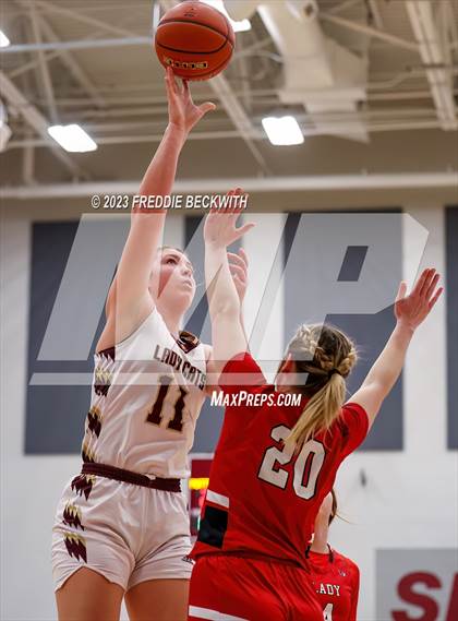 Thumbnail 3 in Pottsboro vs. Whitesboro (UIL 3A Area Playoff) photogallery.