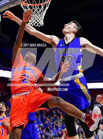 Thumbnail 3 in Brookfield vs. Bloomfield (CIAC Class M Final) photogallery.