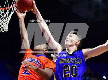 Thumbnail 2 in Brookfield vs. Bloomfield (CIAC Class M Final) photogallery.