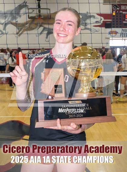 Thumbnail 3 in Anthem Prep vs Cicero Prep Academy (AIA 1A Final - Awards) photogallery.