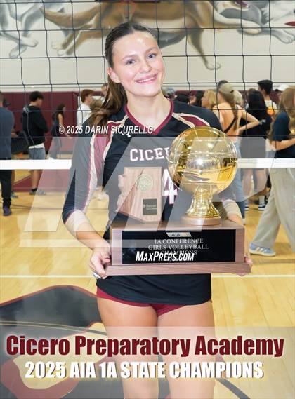 Thumbnail 3 in Anthem Prep vs Cicero Prep Academy (AIA 1A Final - Awards) photogallery.